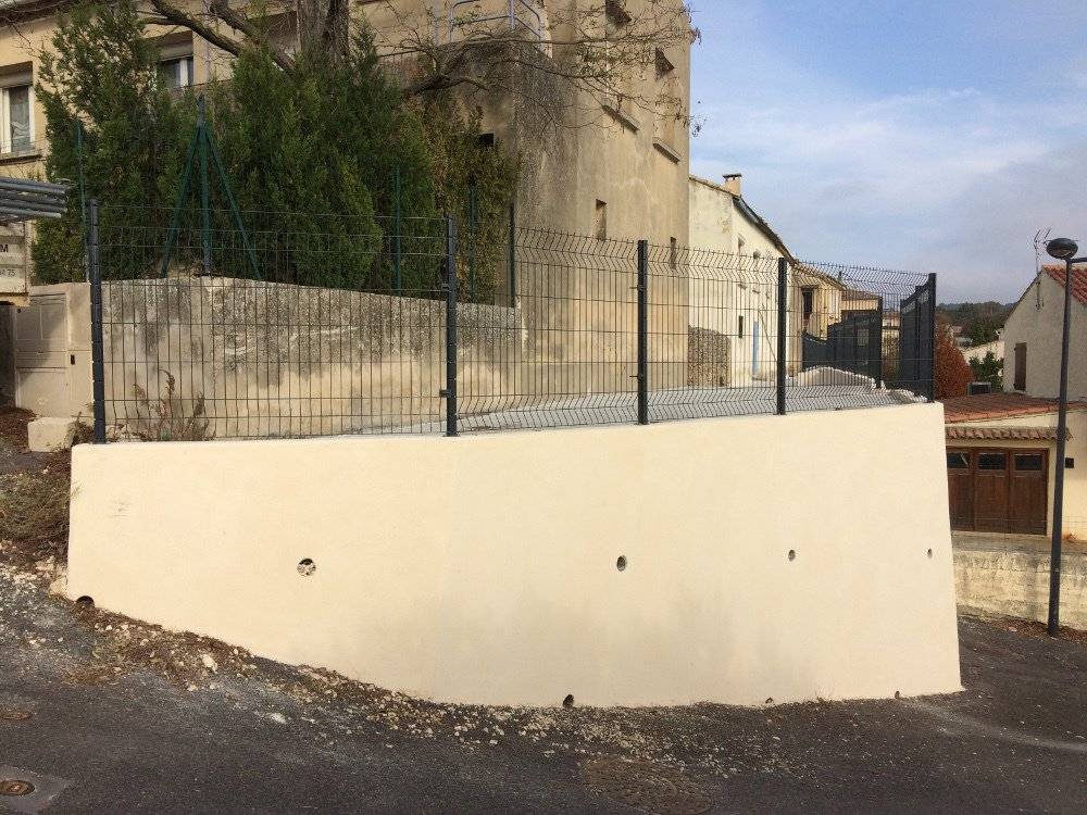 Mur de soutènement - Le Goff Jérôme à Saint-Pons-la-Calm